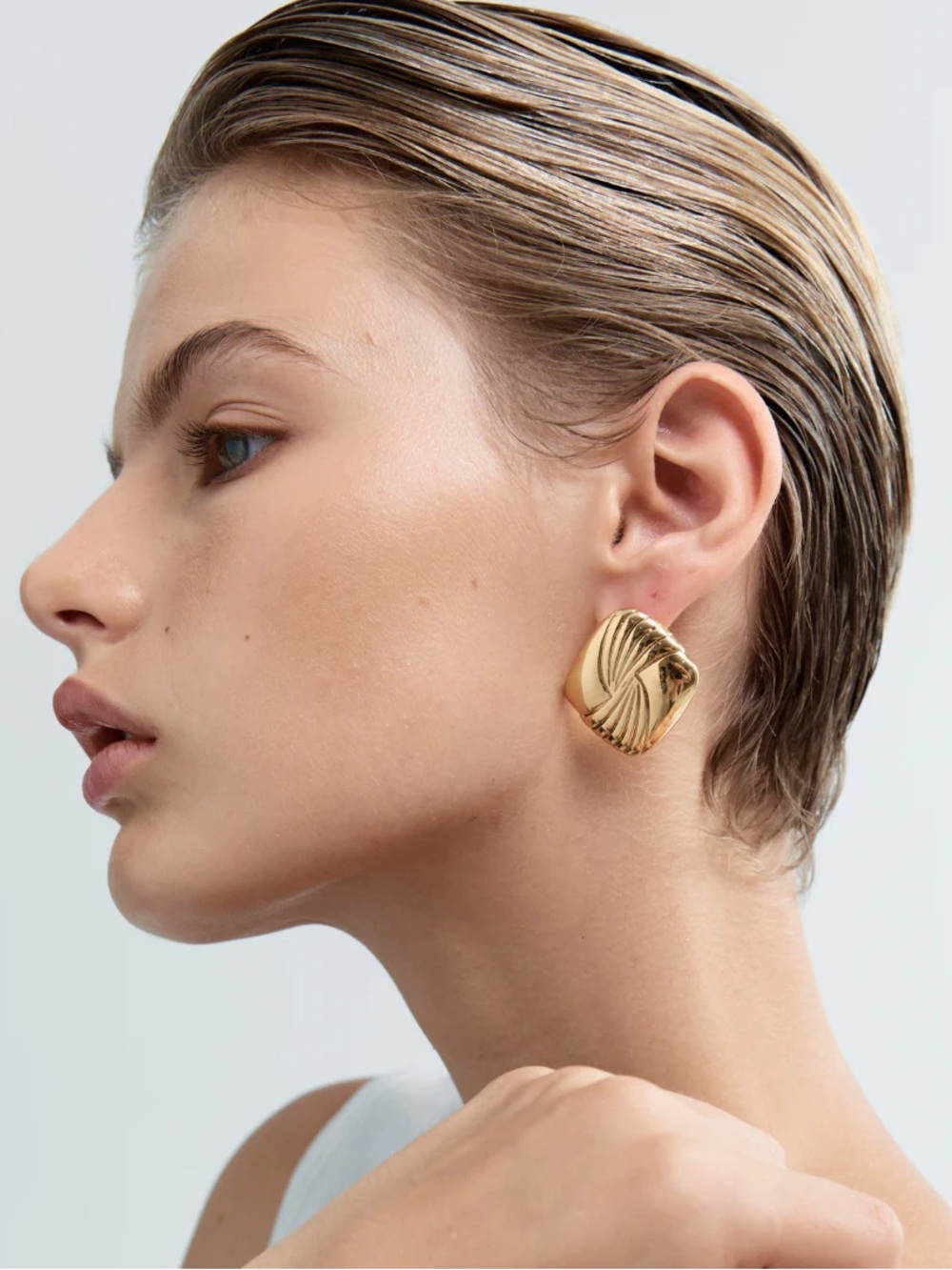 Heaven Mayhem - Tabi Gold Earrings